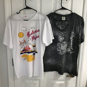 2 Vacation T-Shirt Combo XL